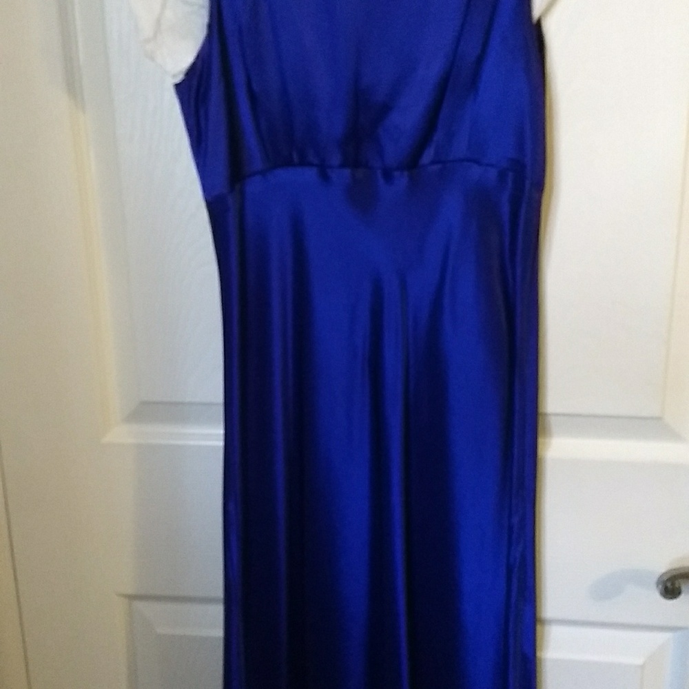 Beautiful long formal dress blue